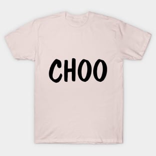 Choo... Twin Design T-Shirt